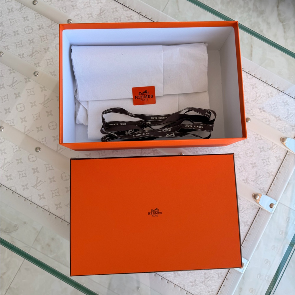 Hermès ⭐️ Empty Gift Storage Box Set 12” X 8” X 4.5”